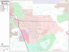 Moreno Valley Digital Map Premium Style